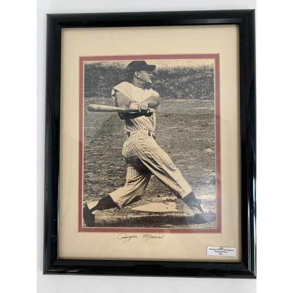Set Of 6 Framed & Matted Vintage Sports Prints Featuring Iconic Athletes 15" x 1 - Picture 6 of 16
